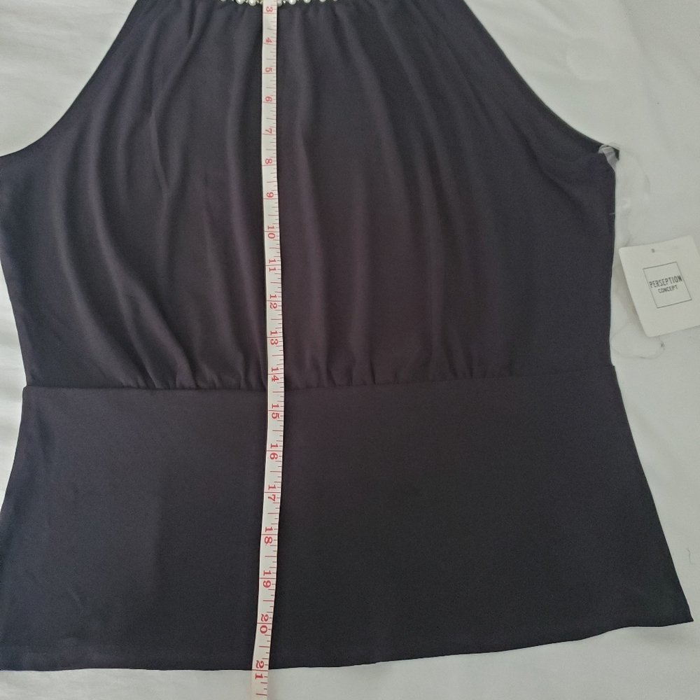 Perseption Concept Black Blouse - image 7